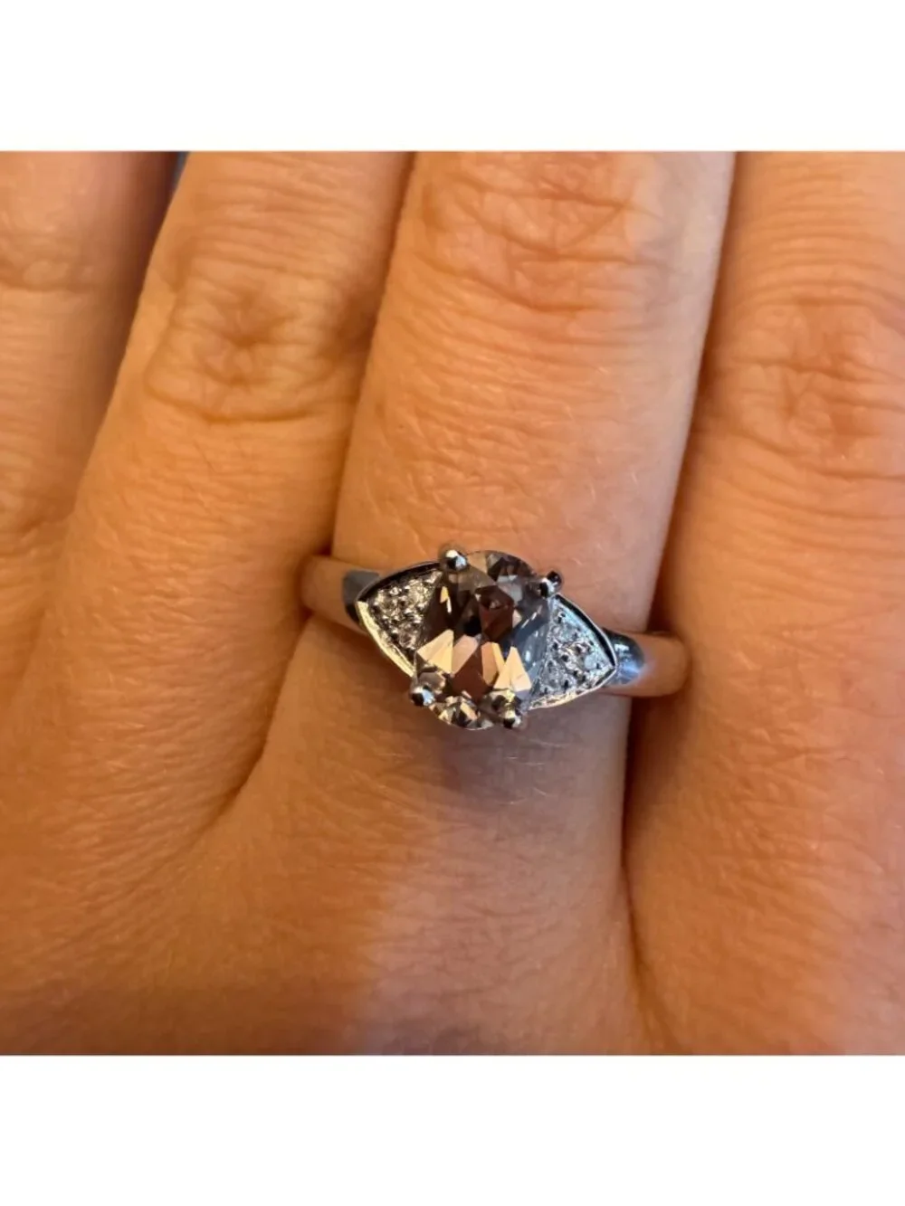 Rare 1ct Zultanite Ring Color Changing 14K Gold Certified Size 9 Natural Diamond - Picture 11 of 16